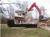 Evans Landscaping Demolishes a Home
