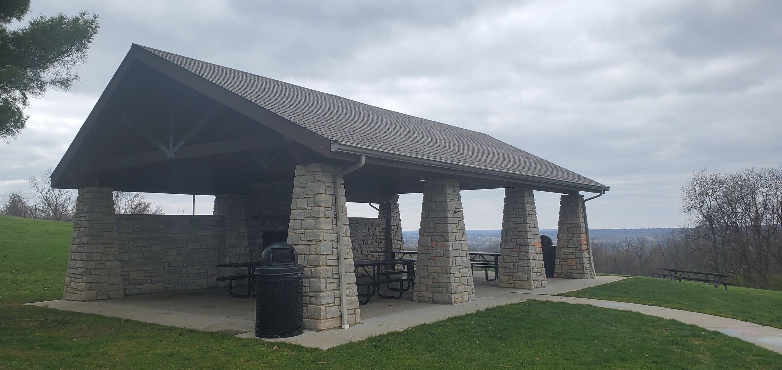 Stone Shelter at Harbin Park