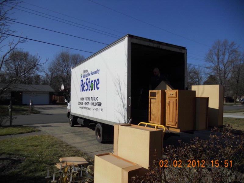 Habitat for Humanity ReStore Gathering Material