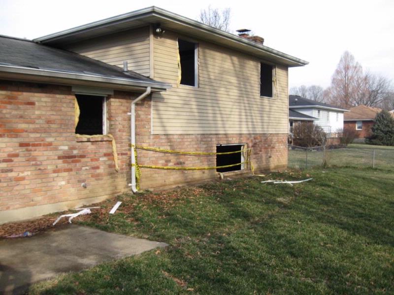 Outside of a Home Before Demolition
