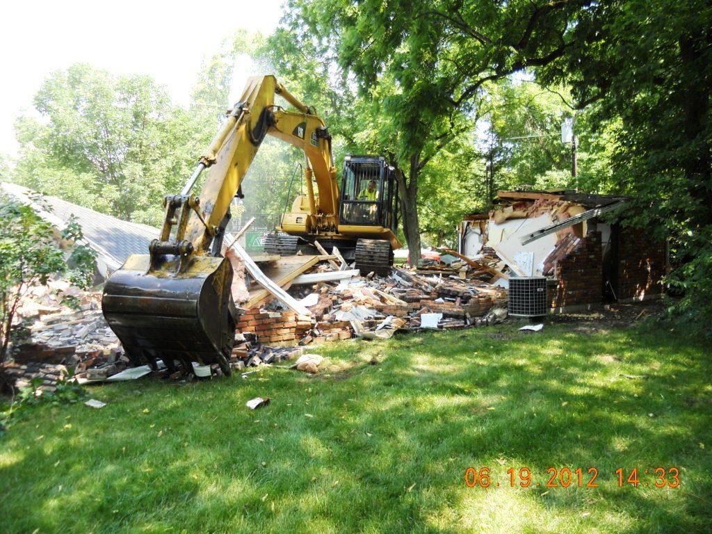 Demolishing Structure