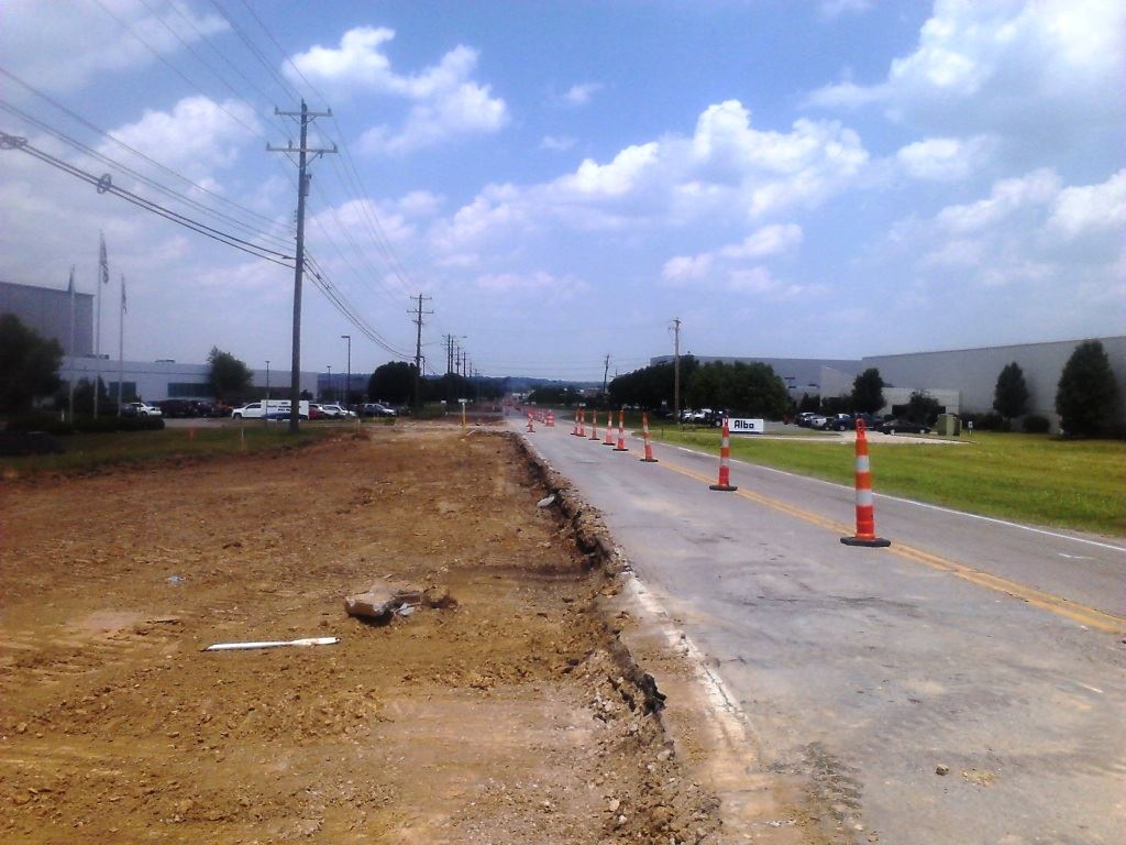 Excavation for New Pavement