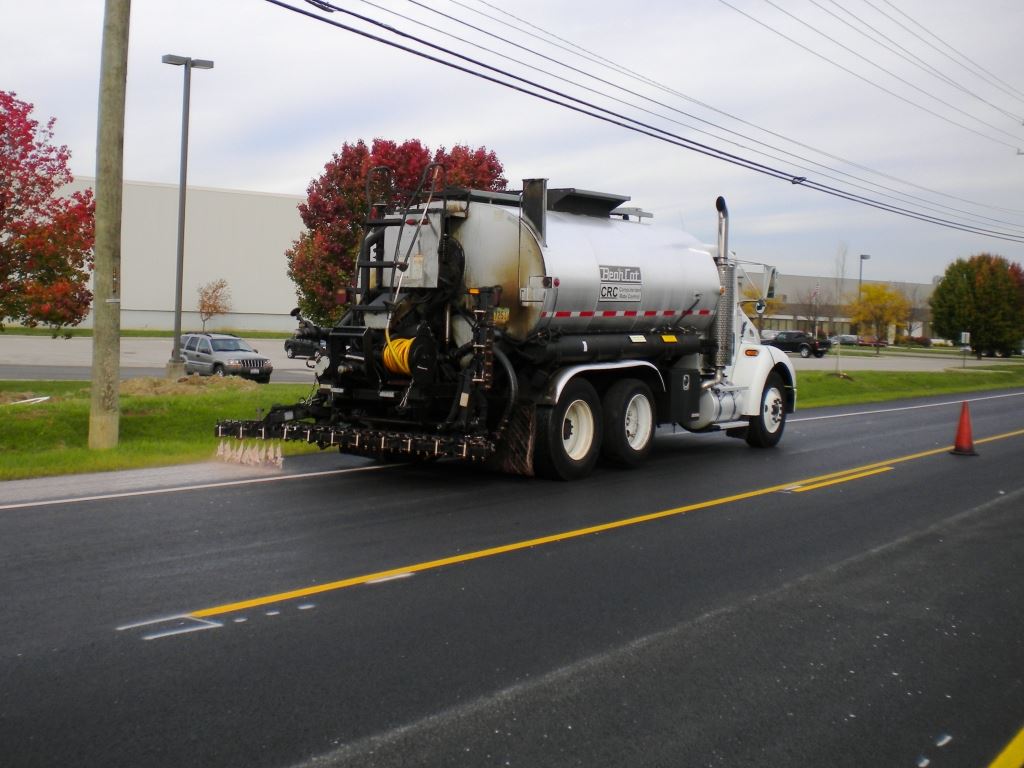 Application of Reclamite to Surface