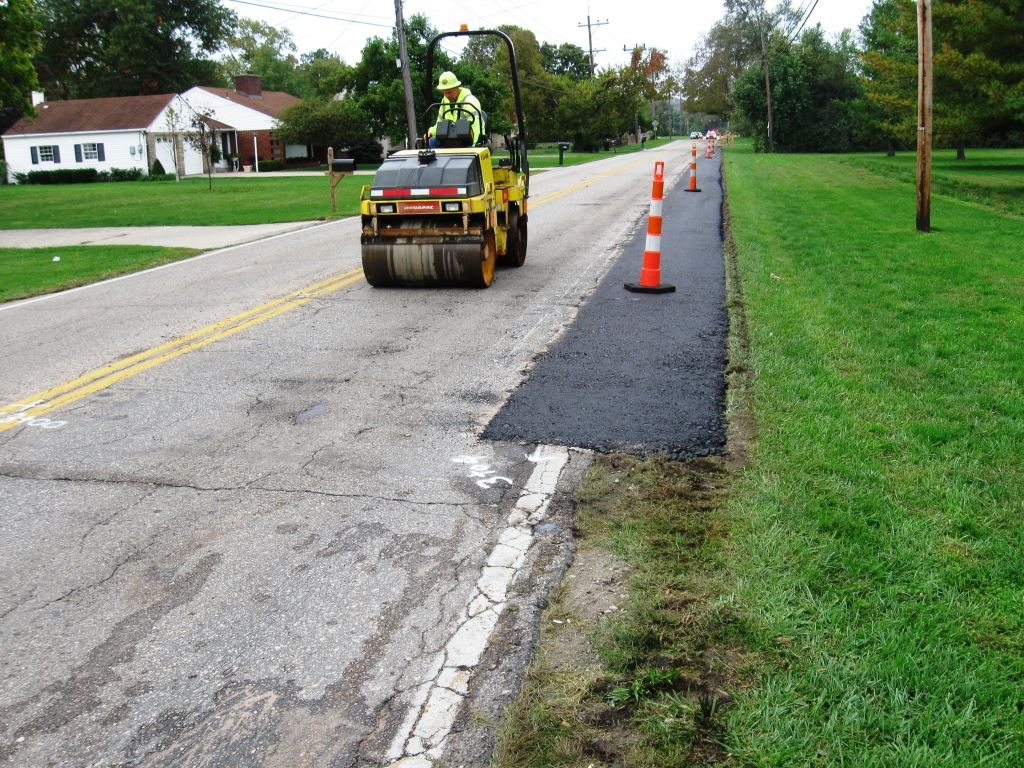 The completed shoulder is shown at full width