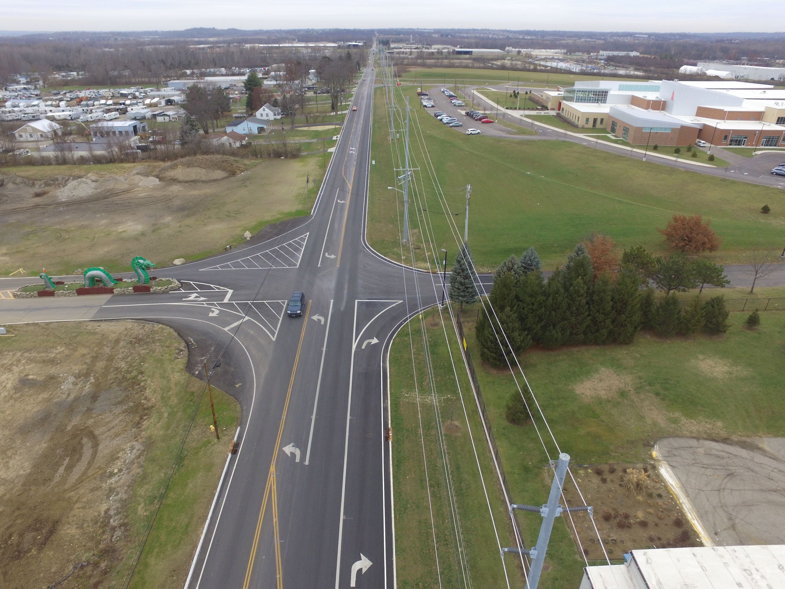 121418 Drone Picture - North Gilmore Road