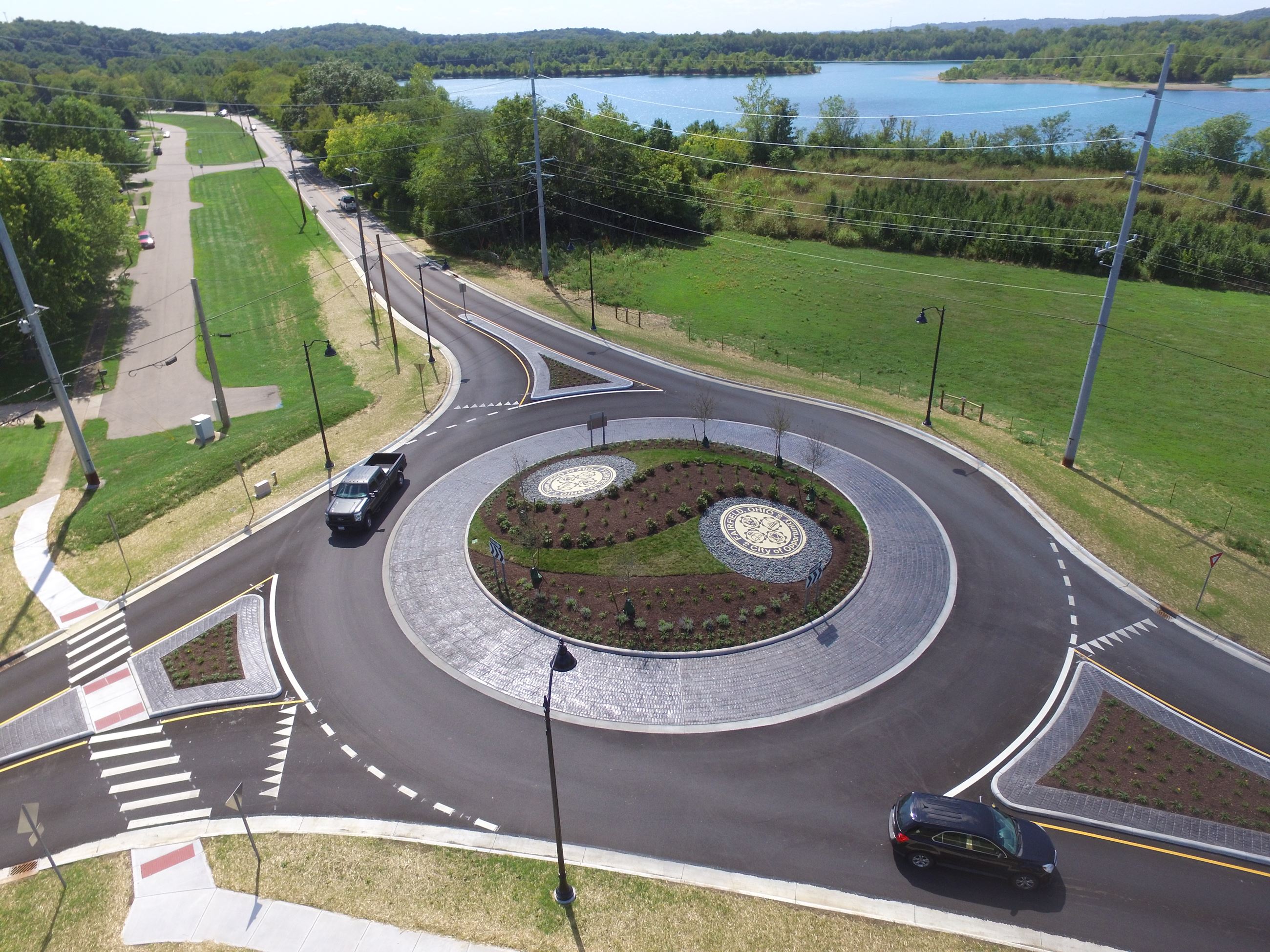Completed Roundabout 08/28/19