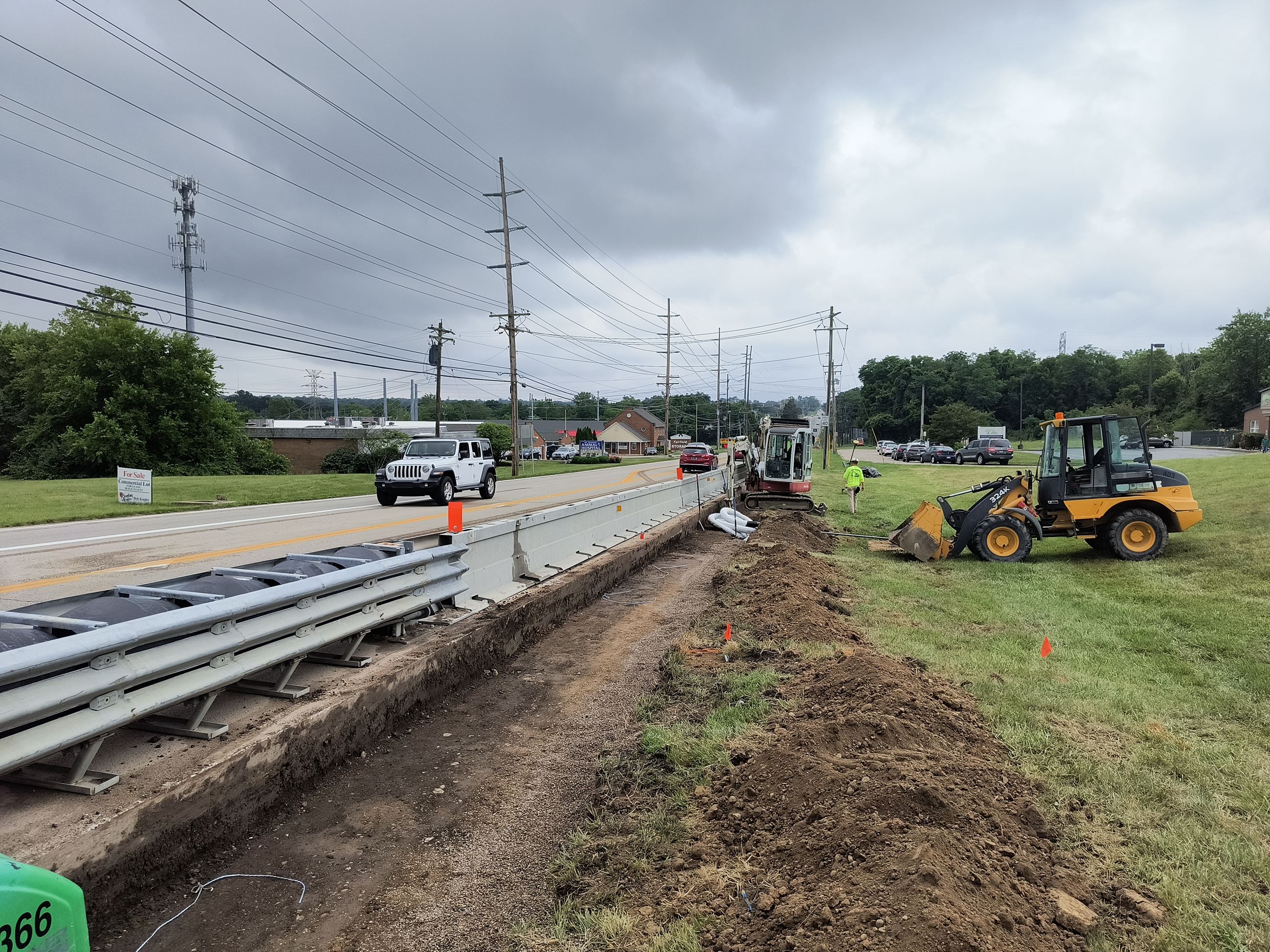 2023 Pleasant Ave Turn Lanes Construction