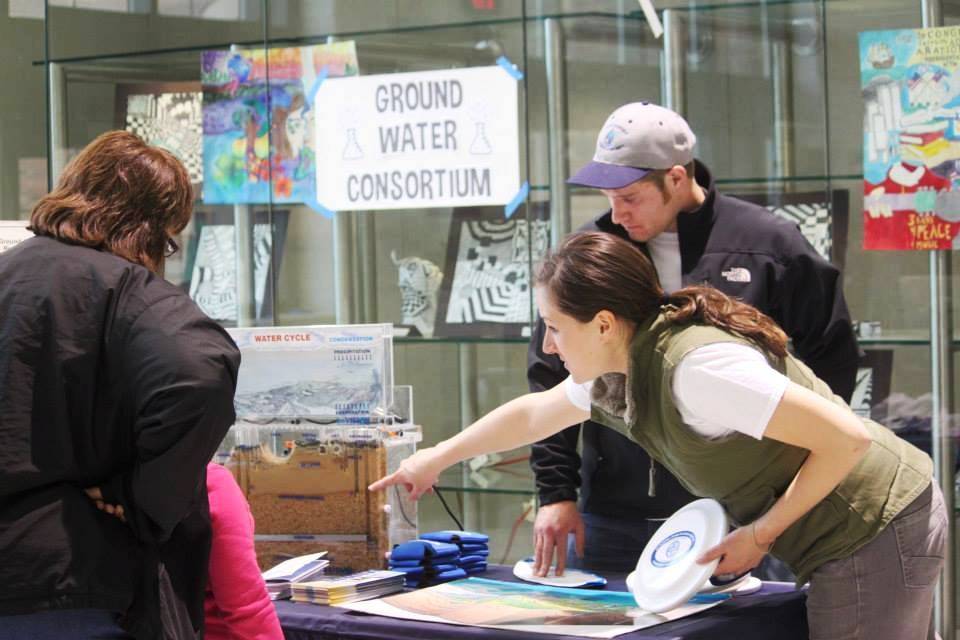 Ground Water Consortium informational booth