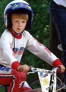 Child on a Bike